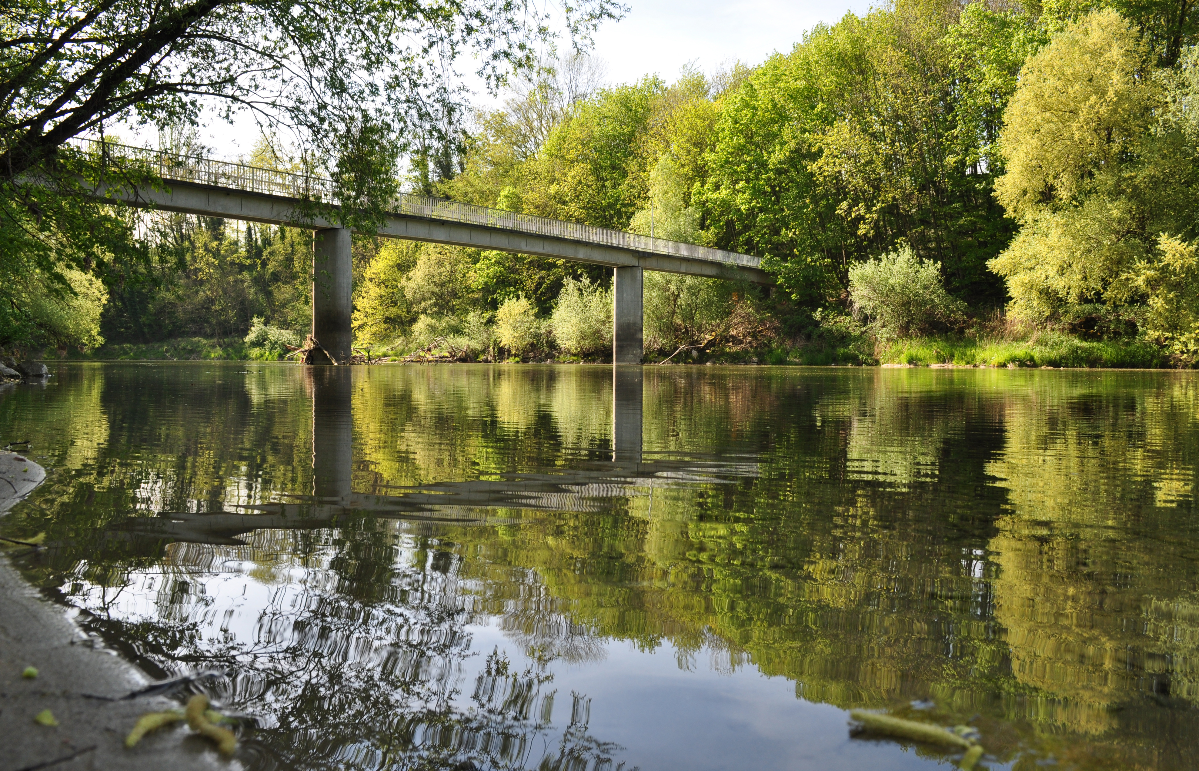 Brücke bei AKW Brücke bei AKW